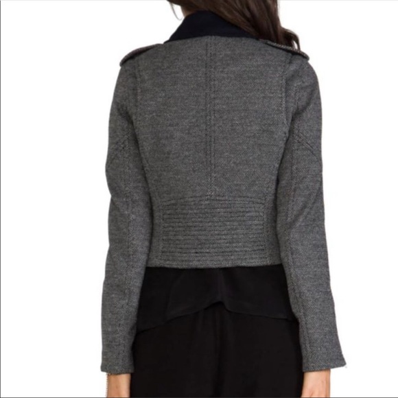 Theory Adashi K Moto Wool Blend Jacket M - Picture 5 of 9